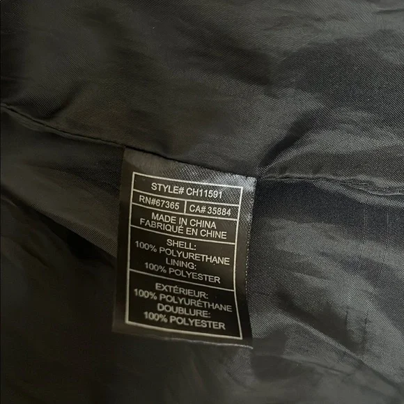 Faux Leather Moto Vest Small - Picture 6 of 7